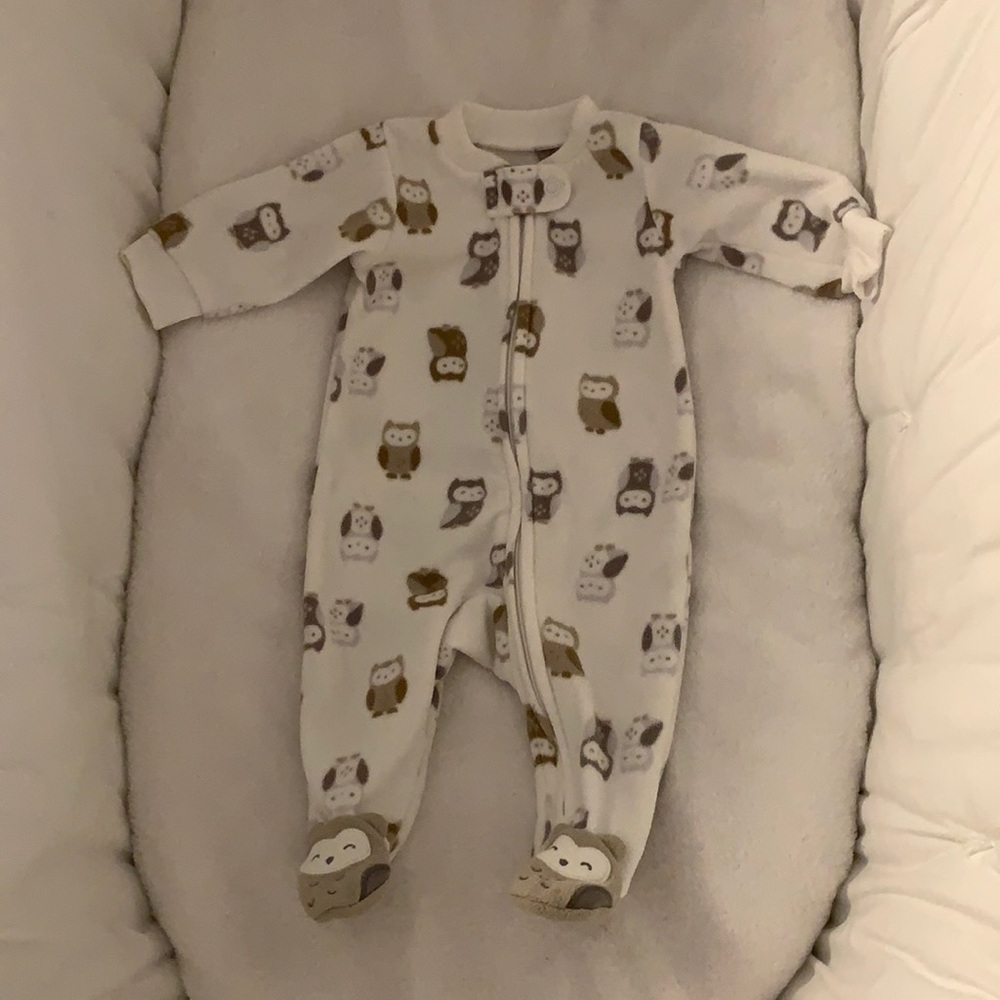Warm onesie with little owls🦉